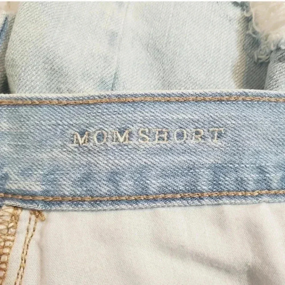American Eagle High Rise Mom Short Lace Cut Off - Picture 5 of 6